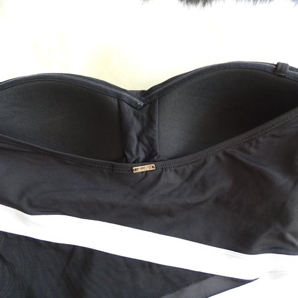 Anne Cole Colorblocked Mesh 1 Pc Swimsuit NWT - Picture 4 of 4